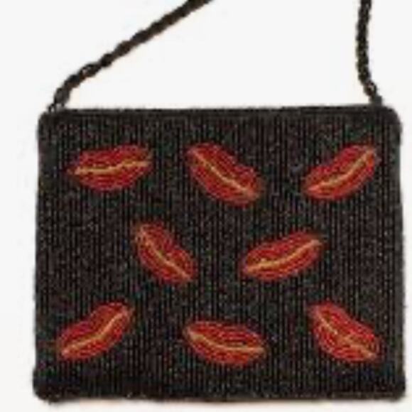 Small beaded kiss bag - Picture 5 of 5